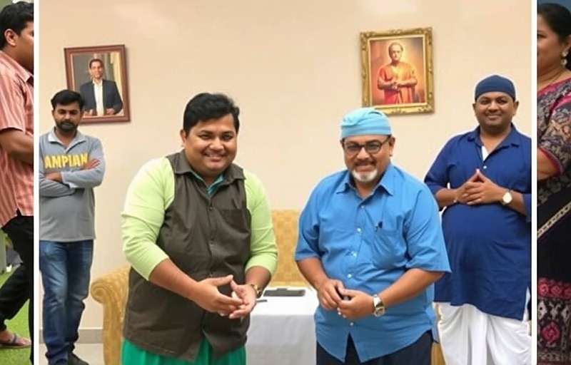 Fennel Foray Indian Route community meetup with players dressed in traditional Indian merchant attire